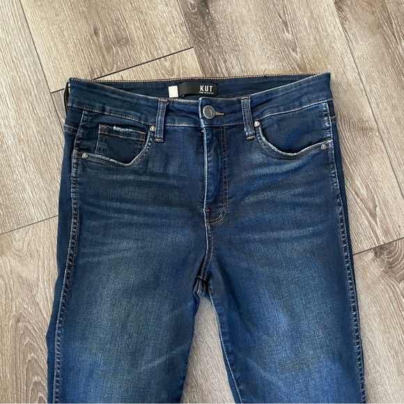 Kut From the Kloth High Rise Relaxed Fit Skinny Size 8 - Picture 6 of 12